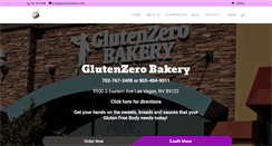 Desktop Screenshot of glutenzerobakery.com